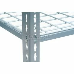 Global Industrial™ Heavy Duty Shelving 36"W x 12"D x 60"H With 5 Shelves - Wire Deck - Gray 22 Global Industrial™ Heavy Duty Shelving 36"W x 12"D x 60"H With 5 Shelves - Wire Deck - Gray -Shelving Sales Store 1052 03