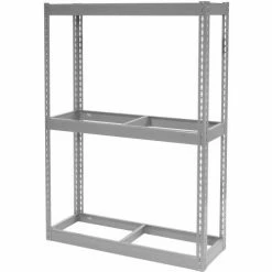 Global Industrial™ Record Storage Open With Boxes 42"WX15"DX60"H - Gray 23 Global Industrial™ Record Storage Open With Boxes 42"WX15"DX60"H - Gray -Shelving Sales Store 130098GY 04