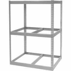 Global Industrial™ Record Storage Open With Boxes 42"WX30"DX60"H - Gray -Shelving Sales Store 130099GY 03