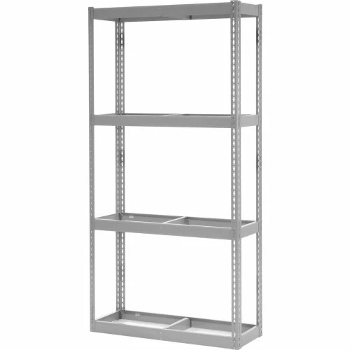 Global Industrial™ Record Storage Rack Without Boxes 42"W x 15"D x 84"H - Gray 2 Global Industrial™ Record Storage Rack Without Boxes 42"W x 15"D x 84"H - Gray - Image 2