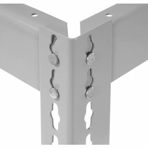 Global Industrial™ Record Storage Rack Without Boxes 72"W x 30"D x 84"H - Gray 5 Global Industrial™ Record Storage Rack Without Boxes 72"W x 30"D x 84"H - Gray - Image 5