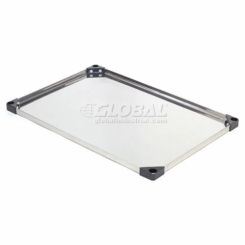 Nexel® S2436SS Stainless Steel Solid Shelf 36"W x 24"D 2 Nexel® S2436SS Stainless Steel Solid Shelf 36"W x 24"D - Image 2