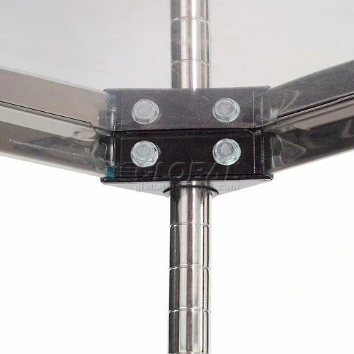 Nexel® S1848SS Stainless Steel Solid Shelf 48"W x 18"D 6 Nexel® S1848SS Stainless Steel Solid Shelf 48"W x 18"D - Image 6