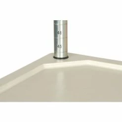 Nexel® Plastic, 4 Tier, Solid Shelving Unit, Nexelon® Posts, 36"W x 18"D x 63"H -Shelving Sales Store 188124 05 1