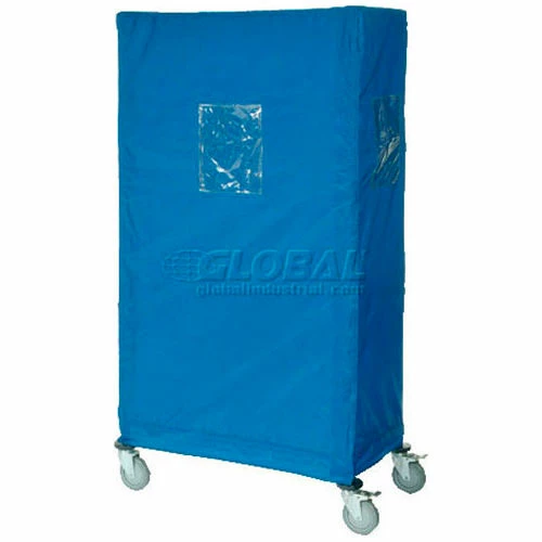 Nexel Nylon Cover, Blue, 48"W x 18"D x 63"H 1 Nexel Nylon Cover, Blue, 48"W x 18"D x 63"H