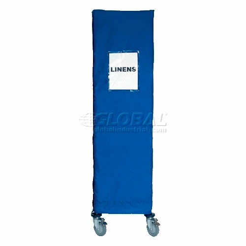 Nexel Nylon Cover, Blue, 72"W x 18"D x 63"H 2 Nexel Nylon Cover, Blue, 72"W x 18"D x 63"H - Image 2