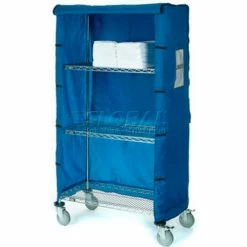 Nexel Nylon Cover, Blue, 72"W x 24"D x 63"H 14 Nexel Nylon Cover, Blue, 72"W x 24"D x 63"H -Shelving Sales Store 188371 10 8