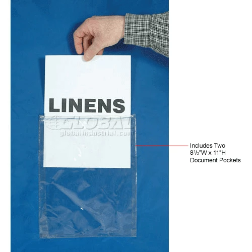 Nexel Nylon Cover, Blue, 48"W x 24"D x 74"H 11 Nexel Nylon Cover, Blue, 48"W x 24"D x 74"H - Image 11