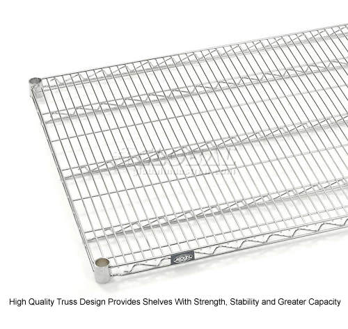 Nexel® S3060C Chrome Wire Shelf 60"W x 30"D 19 Nexel® S3060C Chrome Wire Shelf 60"W x 30"D - Image 19