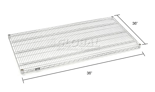 Nexel® S3636C Chrome Wire Shelf 36"W x 36"D 10 Nexel® S3636C Chrome Wire Shelf 36"W x 36"D - Image 10