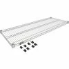 Nexel® S2172Z Poly-Z-Brite® Wire Shelf 72"W x 21"D