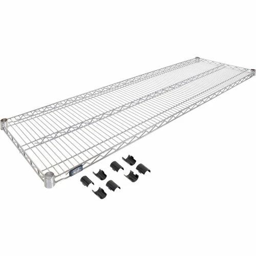 Nexel® S1860C Chrome Wire Shelf 60"W x 18"D 1 Nexel® S1860C Chrome Wire Shelf 60"W x 18"D