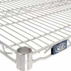 Nexel® S2448C Chrome Wire Shelf 48"W x 24"D 13 Nexel® S2448C Chrome Wire Shelf 48"W x 24"D -Shelving Sales Store 188558 02 1