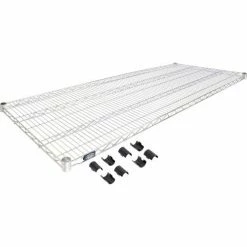 Nexel® S2472EP Nexelate® Wire Shelf 72"W x 24"D