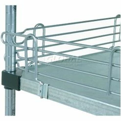 Nexel® SL30C Chrome Ledge 30"L X 4"H for Solid Shelves
