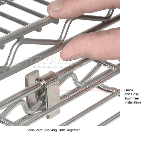 Nexel® AS Chrome S-Hooks - 12 Pack 7 Nexel® AS Chrome S-Hooks - 12 Pack - Image 7