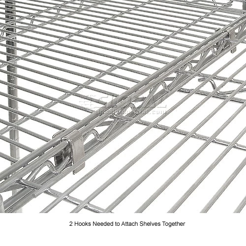 Nexel® AS Chrome S-Hooks - 12 Pack 8 Nexel® AS Chrome S-Hooks - 12 Pack - Image 8