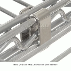 Nexel® AS Chrome S-Hooks - 12 Pack 18 Nexel® AS Chrome S-Hooks - 12 Pack -Shelving Sales Store 189372 4wco