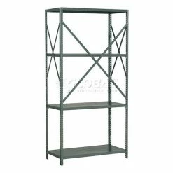Global Industrial™ Steel Shelving 20 Ga 48"Wx12"Dx73"H Open Clip Style 4 Shelf 25 Global Industrial™ Steel Shelving 20 Ga 48"Wx12"Dx73"H Open Clip Style 4 Shelf -Shelving Sales Store 234004A 02 3