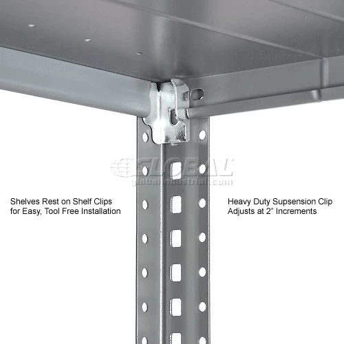 Global Industrial™ Steel Shelf 36x12 With 4 Clips (20 GA) 18 Global Industrial™ Steel Shelf 36x12 With 4 Clips (20 GA) - Image 18
