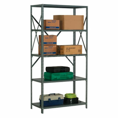 Global Industrial™ Steel Shelving 18 Ga 36"Wx12"Dx73"H Open Clip Style 5 Shelf 1 Global Industrial™ Steel Shelving 18 Ga 36"Wx12"Dx73"H Open Clip Style 5 Shelf