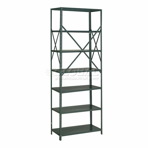 Global Industrial™ Steel Shelving 18 Ga 48"Wx18"Dx97"H Open Clip Style 7 Shelf 3 Global Industrial™ Steel Shelving 18 Ga 48"Wx18"Dx97"H Open Clip Style 7 Shelf - Image 3