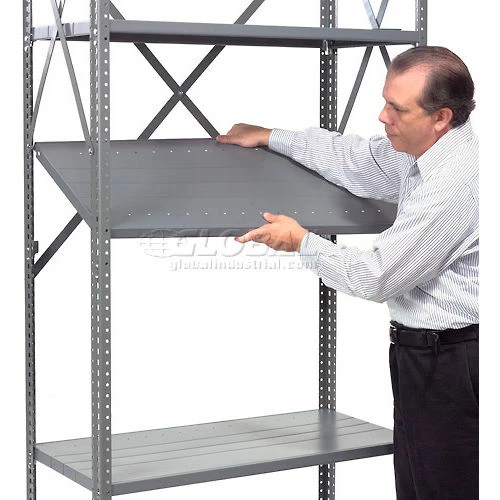 Global Industrial™ Steel Shelf 48x24 With 4 Clips (18 GA) 7 Global Industrial™ Steel Shelf 48x24 With 4 Clips (18 GA) - Image 7