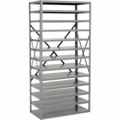 Global Industrial Steel Open Shelving 13 Shelves, No Bins, 36"L x 18"W x 73"H