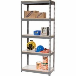 Global Industrial Extra Heavy Duty Shelving 36Wx18Dx84H 5 Shelves 1500 lbs. Cap. Per Shelf GRY 19 Global Industrial Extra Heavy Duty Shelving 36Wx18Dx84H 5 Shelves 1500 lbs. Cap. Per Shelf GRY -Shelving Sales Store 235431GY