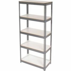 Global Industrial Extra Heavy Duty Shelving 36Wx18Dx84H 5 Shelves 1500 lbs. Cap. Per Shelf GRY 21 Global Industrial Extra Heavy Duty Shelving 36Wx18Dx84H 5 Shelves 1500 lbs. Cap. Per Shelf GRY -Shelving Sales Store 235431GY 01