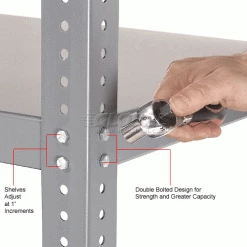 Global Industrial Die Rack Shelf, 60"W x 24"D x 2"H, Gray 22 Global Industrial Die Rack Shelf, 60"W x 24"D x 2"H, Gray -Shelving Sales Store 236662 3wco 2