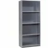 Global Industrial™ Steel Shelving 18 Ga 36" Wx12" Dx97" H Closed Clip 5 Shelves Add-On