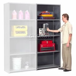 Global Industrial™ Steel Shelving 20 Ga 36" Wx24" Dx97" H Closed Clip 5 Shelves Add-On 19 Global Industrial™ Steel Shelving 20 Ga 36" Wx24" Dx97" H Closed Clip 5 Shelves Add-On -Shelving Sales Store 236716 07b 7