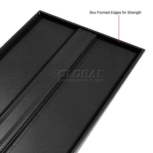 Global Industrial Shelves For 36"Wx18"D Storage Cabinet, Black, 2 Pack 7 Global Industrial Shelves For 36"Wx18"D Storage Cabinet, Black, 2 Pack - Image 7