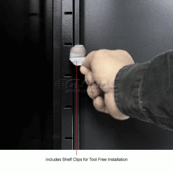 Global Industrial™ Additional Shelves for 48"W Storage Cabinet - Black -Shelving Sales Store 237517BK 4wco 3