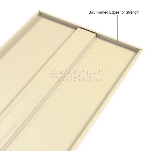 Global Industrial Shelves For 36"Wx18"D Storage Cabinet, Tan, 2 Pack 9 Global Industrial Shelves For 36"Wx18"D Storage Cabinet, Tan, 2 Pack - Image 9