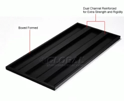 Global Industrial™ Additional Shelves for 48"W Storage Cabinet - Black -Shelving Sales Store 237518BK 2wco 1