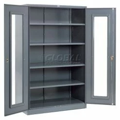 Global Industrial™ Additional Shelves for 48"W Storage Cabinet - Gray -Shelving Sales Store 237621GY 11