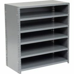Global Industrial™ Steel Closed Shelving 6 Shelves No Bin - 36x18x39