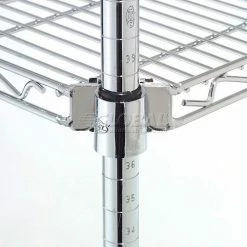 Nexel® E-Z Adjust Shelf 48x24 with Clips & 4 Hooks 33 Nexel® E-Z Adjust Shelf 48x24 with Clips & 4 Hooks -Shelving Sales Store 241974 07 4