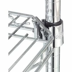Nexel® S2448AC Chrome Quick Adjust Wire Shelf 48"W x 24"D -Shelving Sales Store 241974 08 7
