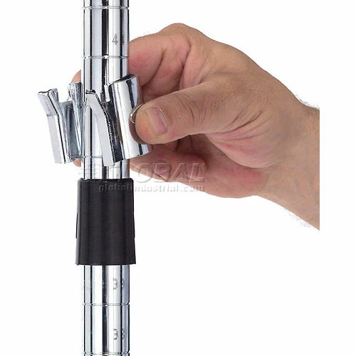 Nexel® E-Z Adjust Shelf 48x24 with Clips & 4 Hooks 8 Nexel® E-Z Adjust Shelf 48x24 with Clips & 4 Hooks - Image 8