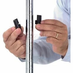 Nexel® E-Z Adjust Shelf 48x24 with Clips & 4 Hooks 27 Nexel® E-Z Adjust Shelf 48x24 with Clips & 4 Hooks -Shelving Sales Store 241974 13 4