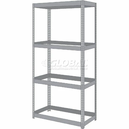 Global Industrial™ Additional Shelf Level Boltless 48"W x 24"D - Gray 5 Global Industrial™ Additional Shelf Level Boltless 48"W x 24"D - Gray - Image 5