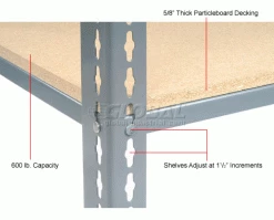 Global Industrial™ Additional Shelf Level Boltless Wood Deck 36"W x 12"D - Gray 21 Global Industrial™ Additional Shelf Level Boltless Wood Deck 36"W x 12"D - Gray -Shelving Sales Store 254459 4wco 2