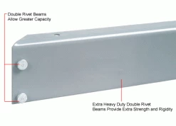 Global Industrial Wide Span Rack 60Wx24Dx60H, 3 Shelves Laminated Deck 1200 Lb Per Level, Gray 46 Global Industrial Wide Span Rack 60Wx24Dx60H, 3 Shelves Laminated Deck 1200 Lb Per Level, Gray -Shelving Sales Store 255436 4wco 113