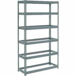 Global Industrial™ Extra Heavy Duty Shelving 48"W x 24"D x 96"H With 6 Shelves, No Deck