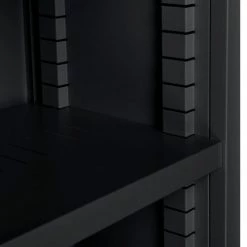 Interion By Global Industrial Interion® All Steel Bookcase 36" W x 12" D x 42" H Black 3 Openings 27 Interion By Global Industrial Interion® All Steel Bookcase 36" W x 12" D x 42" H Black 3 Openings -Shelving Sales Store 277440BK 10