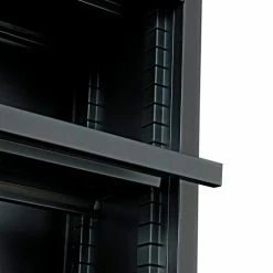Interion By Global Industrial Interion® All Steel Bookcase 36" W x 12" D x 42" H Black 3 Openings 28 Interion By Global Industrial Interion® All Steel Bookcase 36" W x 12" D x 42" H Black 3 Openings -Shelving Sales Store 277440BK 11