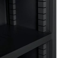 Interion By Global Industrial Interion® All Steel Bookcase 36" W x 12" D x 60" H Black 5 Openings 28 Interion By Global Industrial Interion® All Steel Bookcase 36" W x 12" D x 60" H Black 5 Openings -Shelving Sales Store 277441BK 09